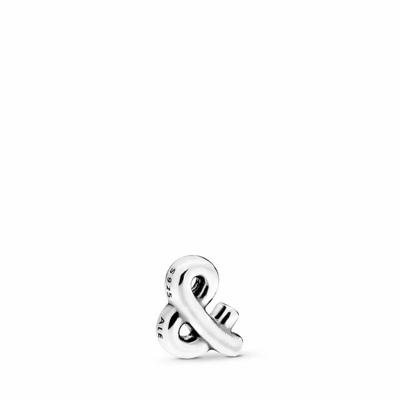 Pandora Ampersand Sign Petite Locket Charm Ireland - Sterling Silver - 673095OFE